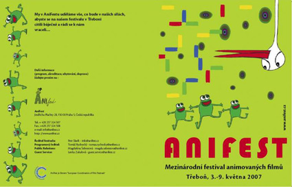 Klikněte pro zvětšení nového plakátu AniFest.