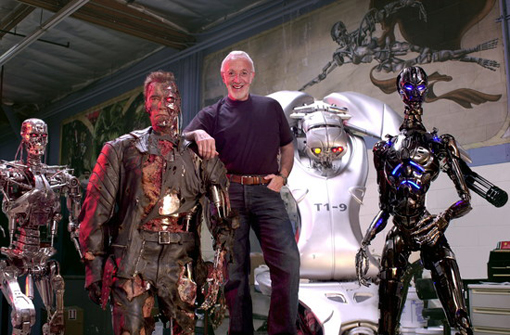 Stan Winston at studio