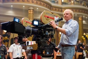 Director Wolfgang Peterson on set